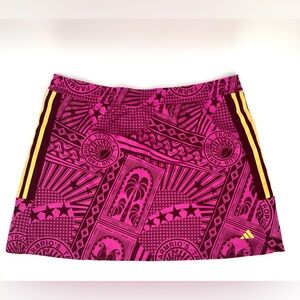 Adidas x FARM Rio Skirt Tropical Print Pink Size XL
